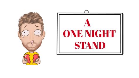 one night stands 意味|one night stand origin.